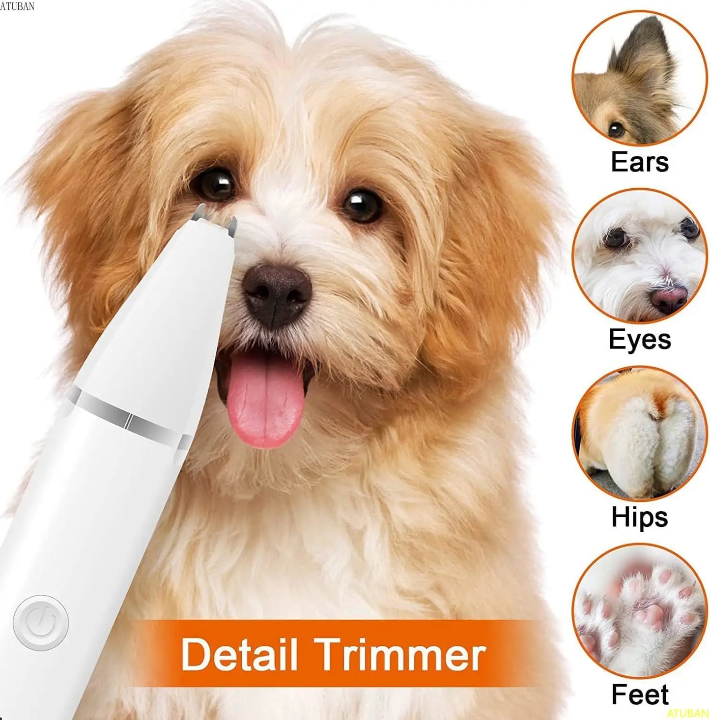 4-in-1 Electric Pet Grooming Kit